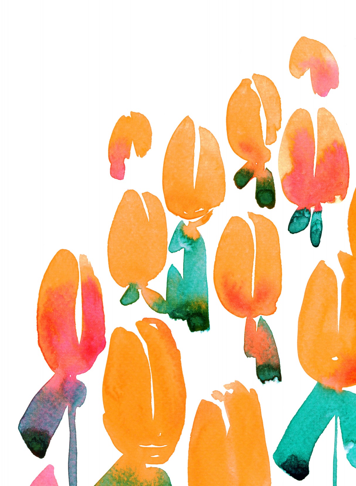 Alicia bouquet I Poster och Canvastavla