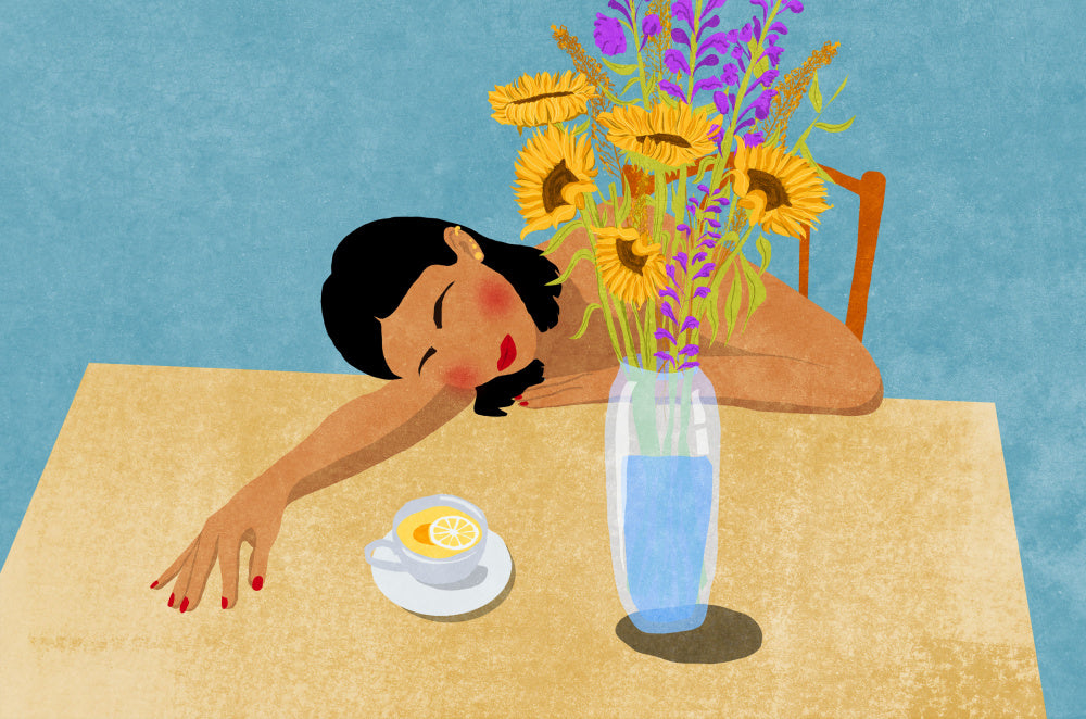 Day dreaming Vas och keramikposter