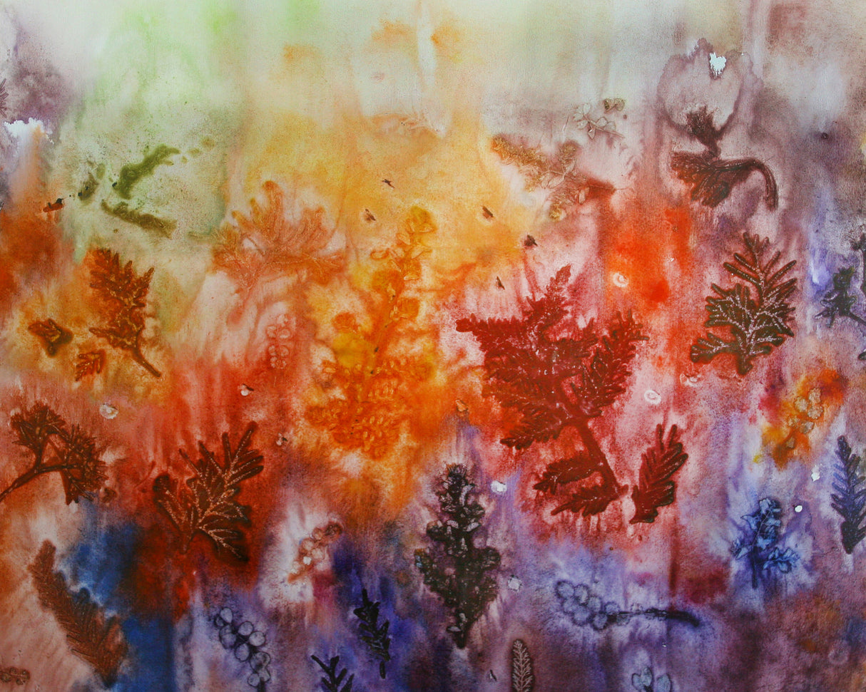 Leaves Explosion Poster och Canvastavla