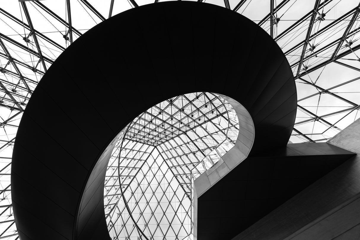 Pyramid stair Poster och Canvastavla