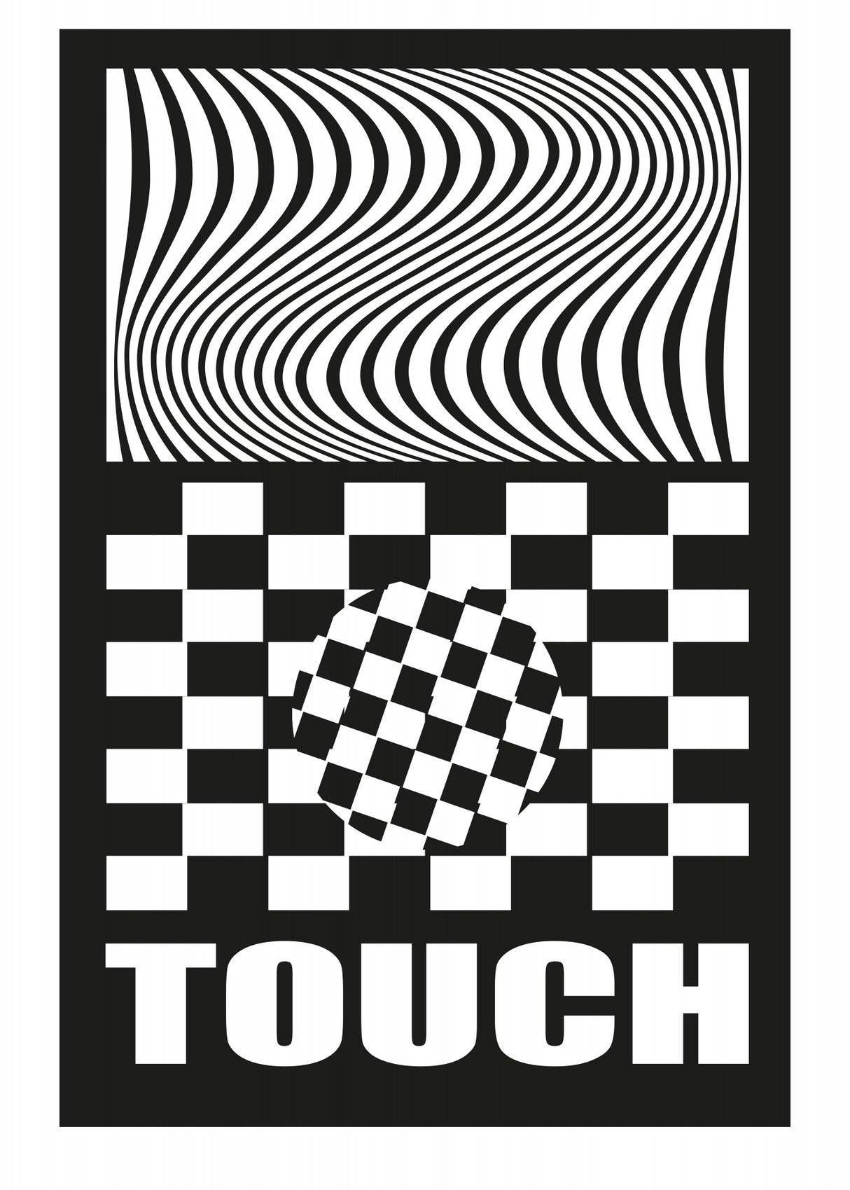 TOUCH Poster och Canvastavla