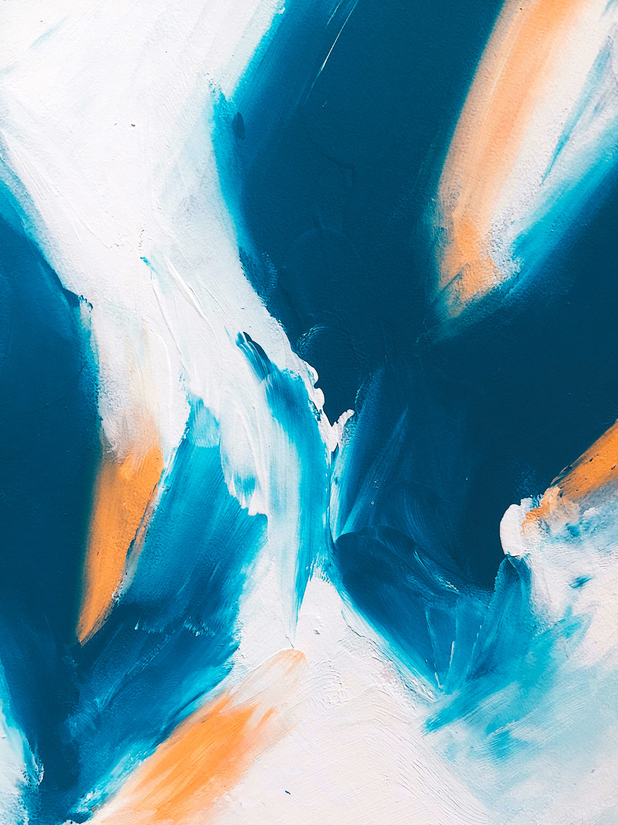 Abstract 2 Poster och Canvastavla