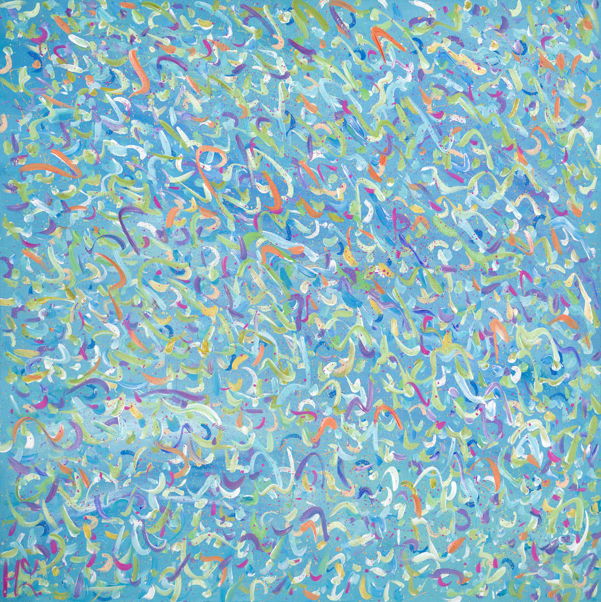 Broken Molecules Poster och Canvastavla