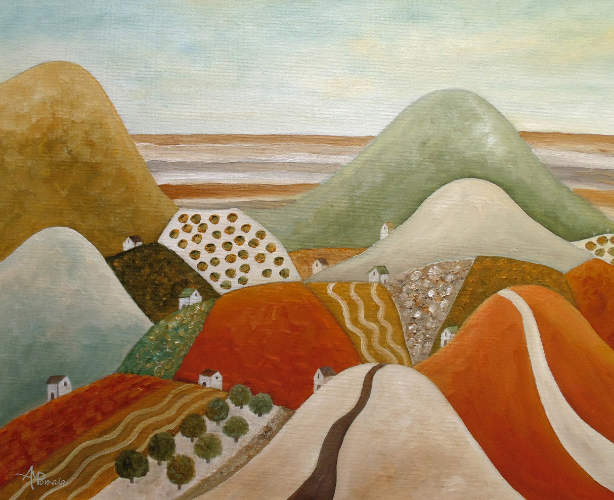 Getting Into the Autumn Poster och Canvastavla