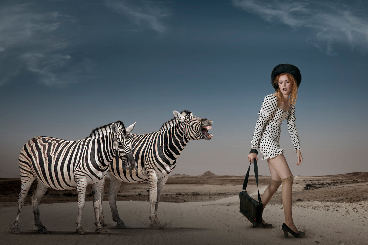 Madam, you wear the wrong patterns! Poster och Canvastavla