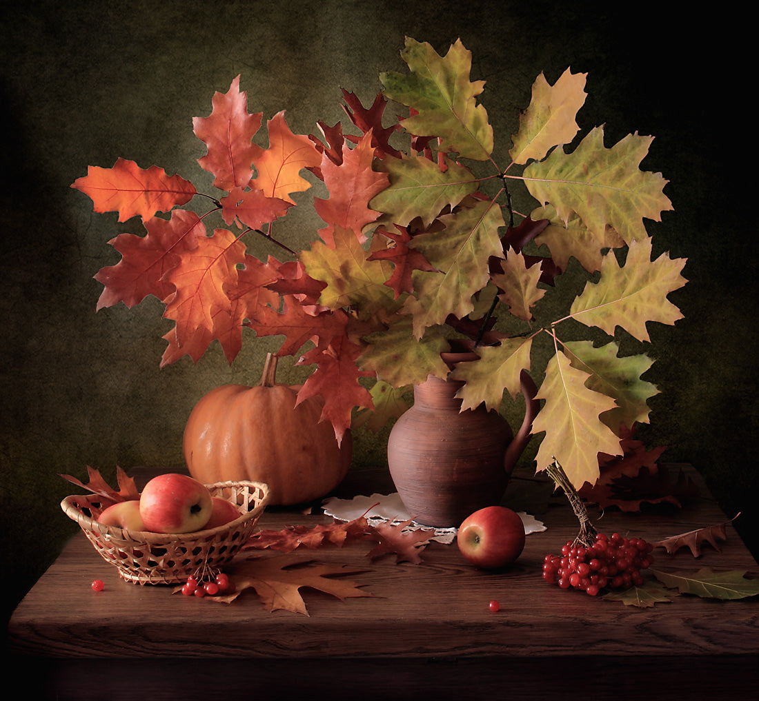 Осенний натюрморт Poster och Canvastavla