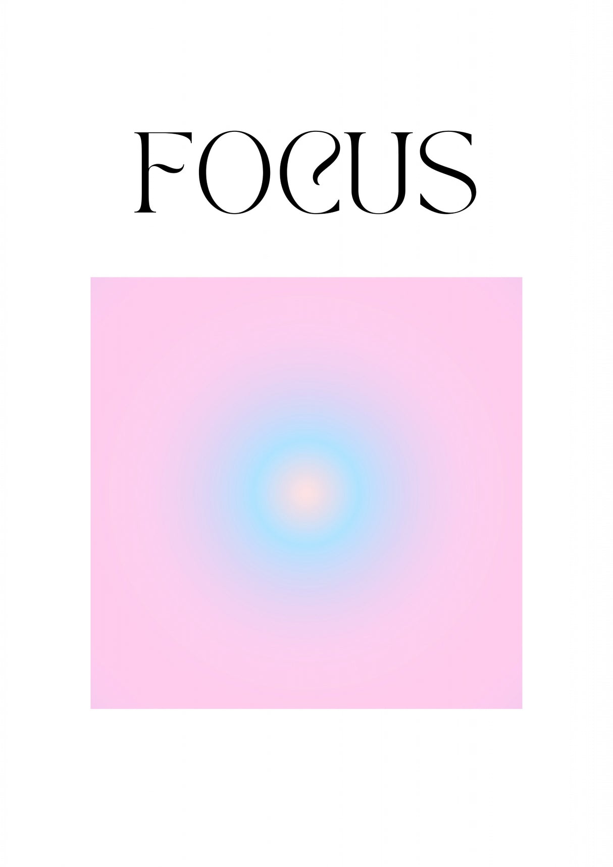 Motivational Aura Poster Poster och Canvastavla