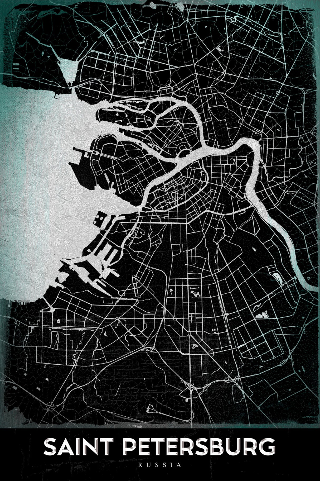 SAINT PETERSBURG Poster och Canvastavla