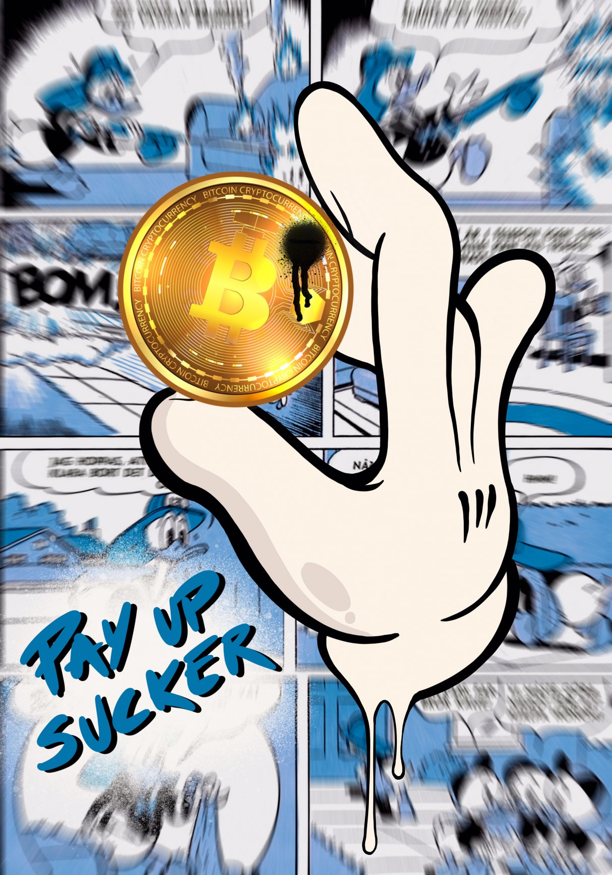 Pay up sucker Poster och Canvastavla