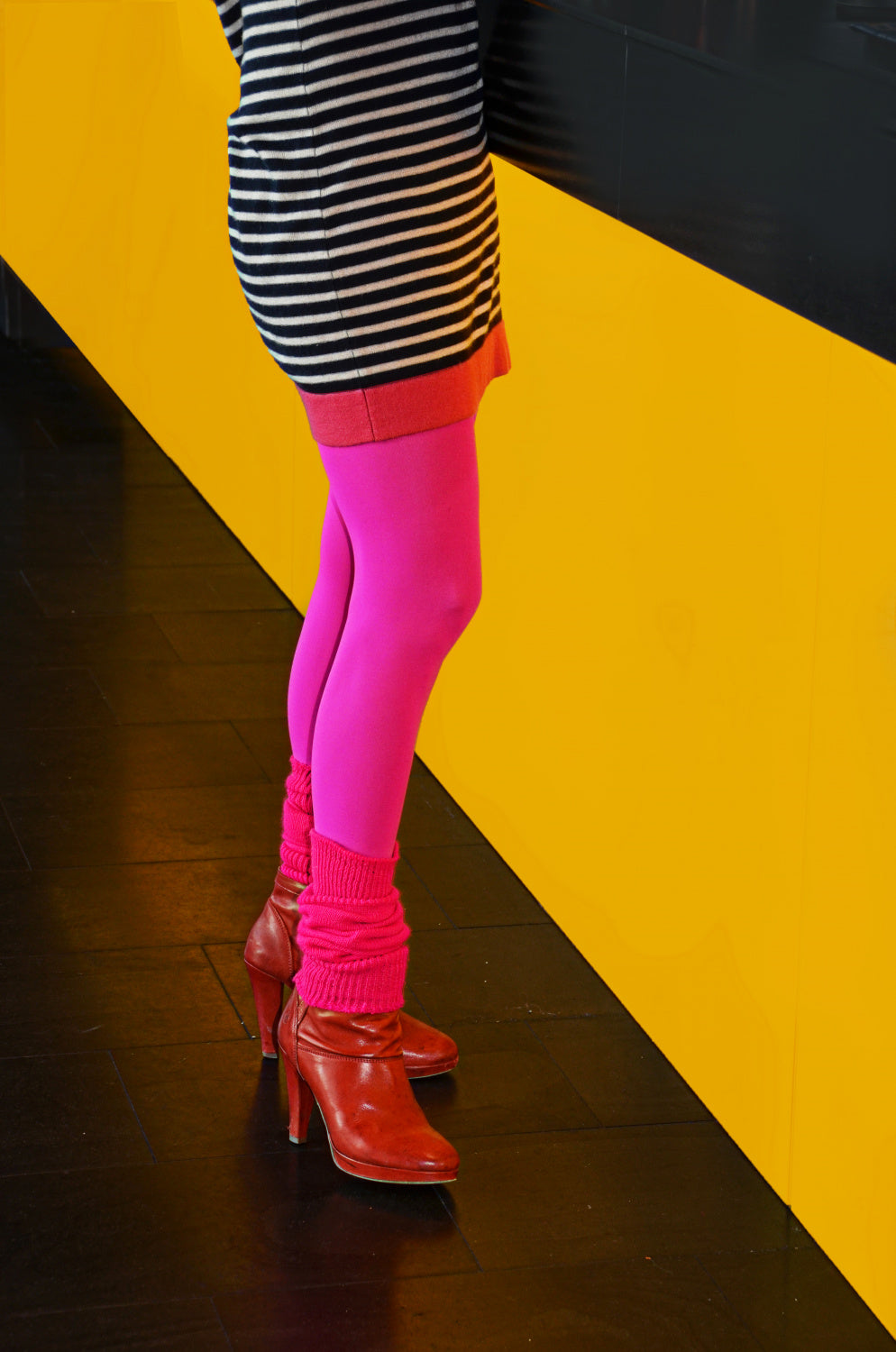 Striped Dress Poster och Canvastavla