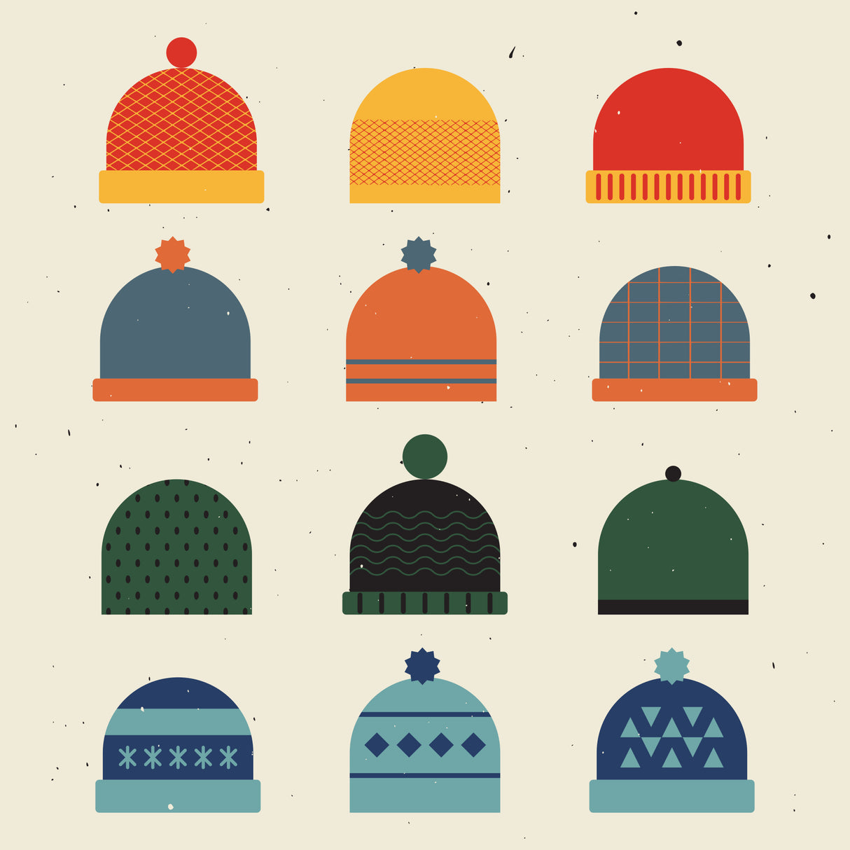 Hats Poster och Canvastavla