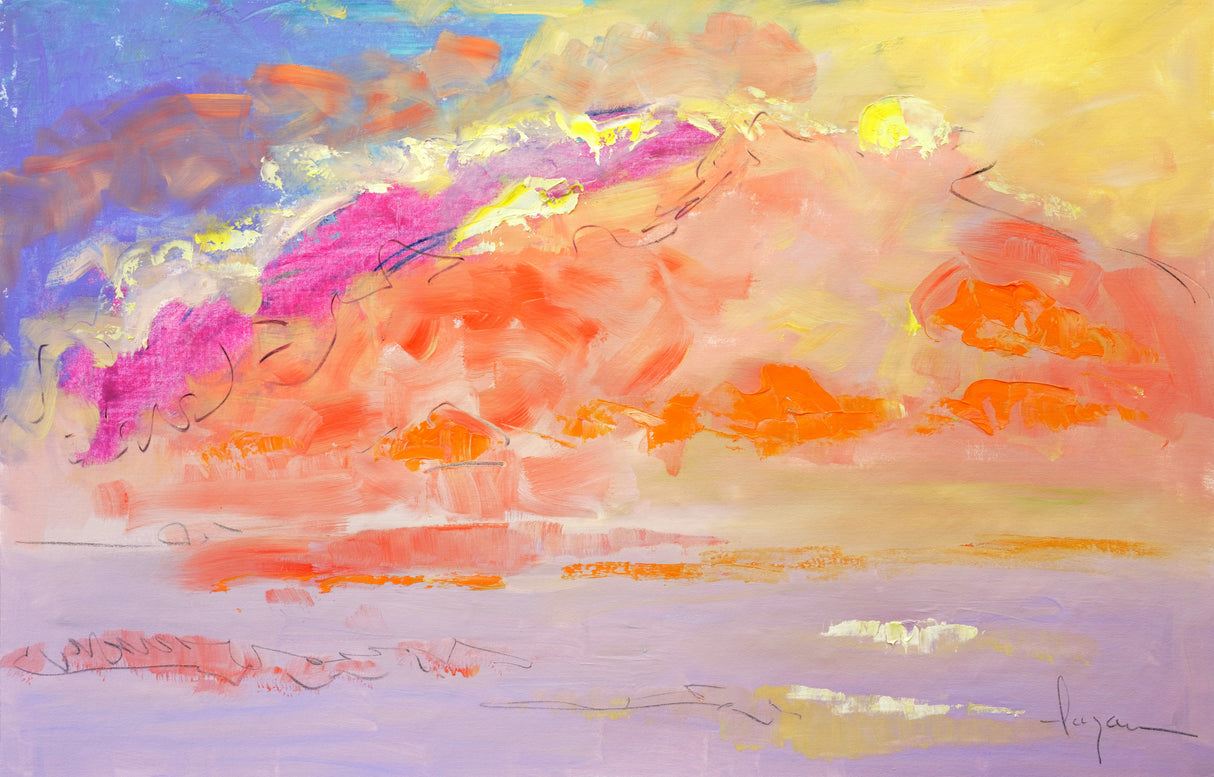 Df636 Effervescentshimmering Poster och Canvastavla