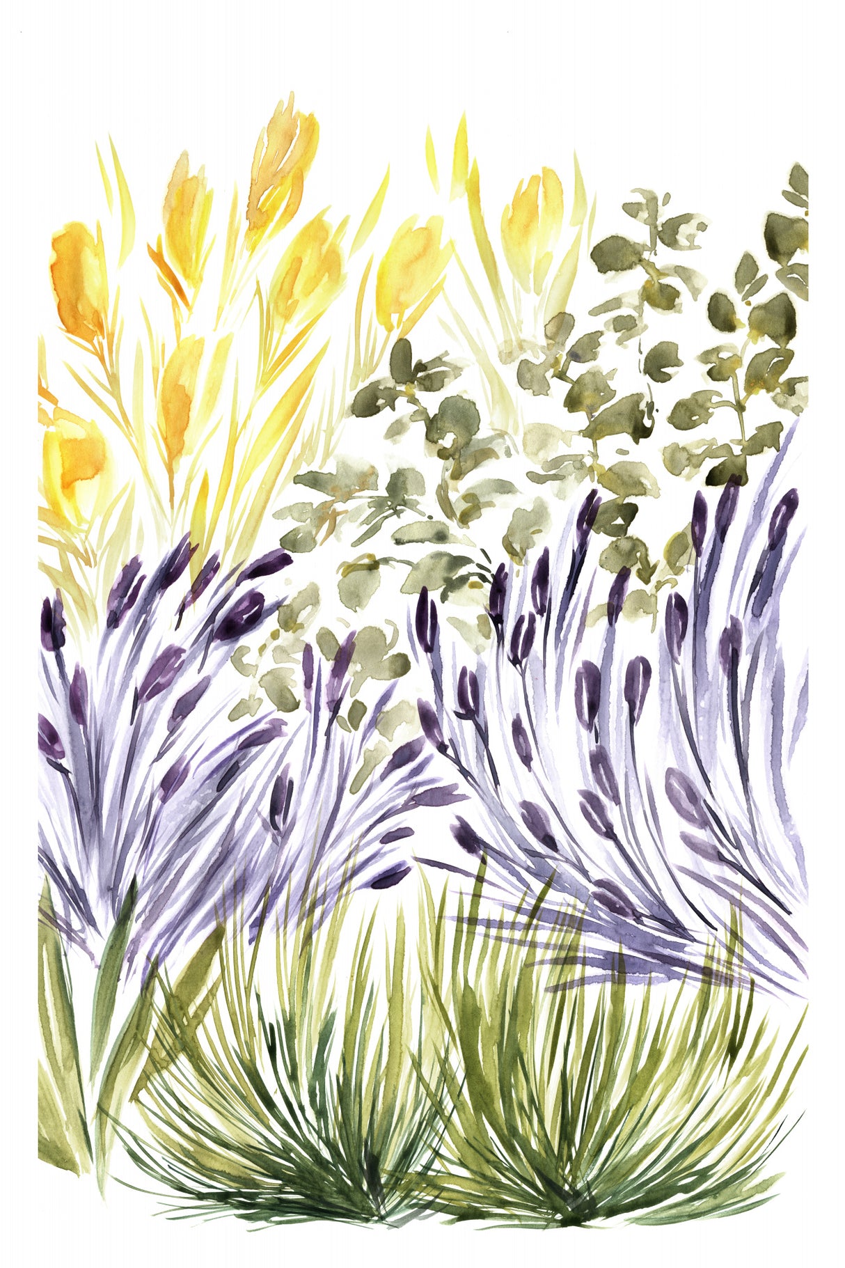 Elisa's garden right Poster och Canvastavla