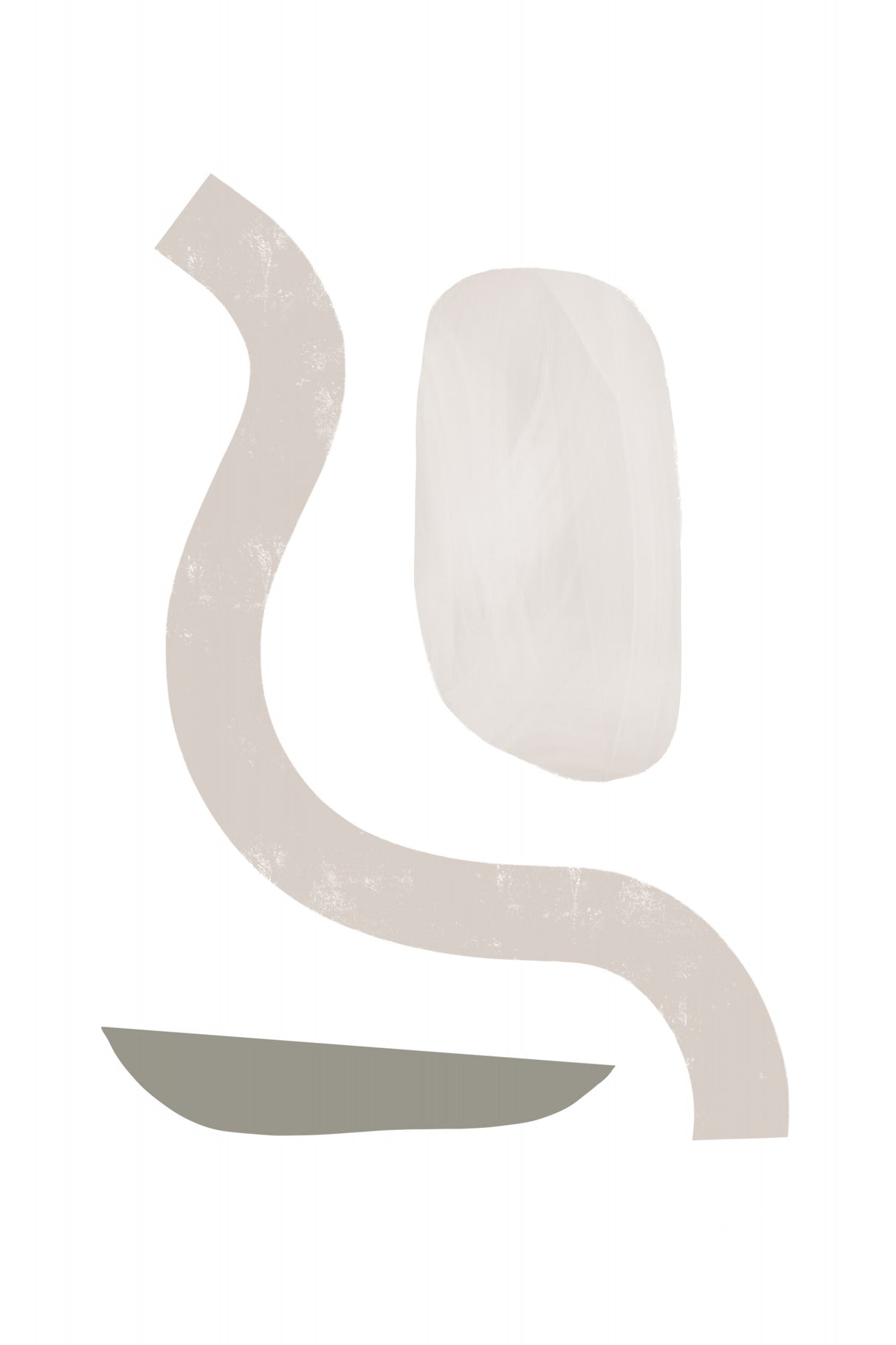 Shapes in Harmony Poster och Canvastavla