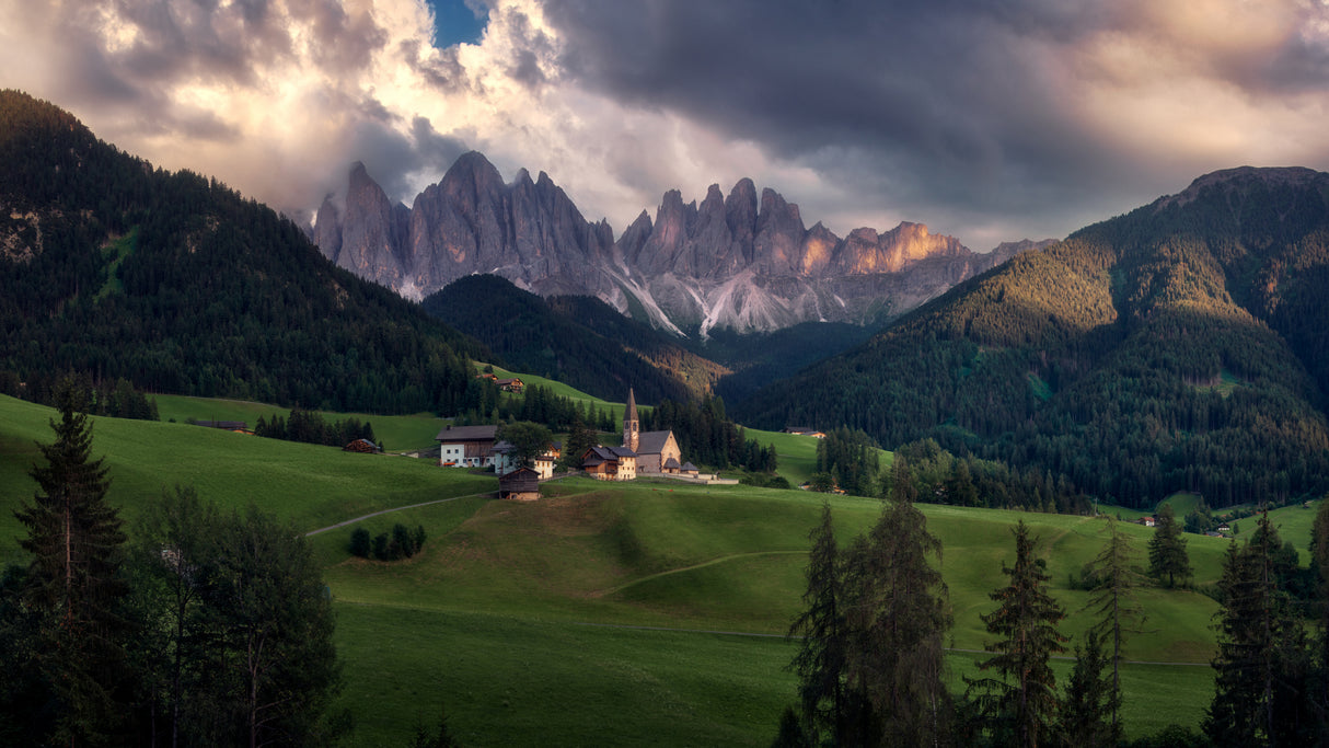 Chiesa di Santa di Santa Maddalena. Poster och Canvastavla
