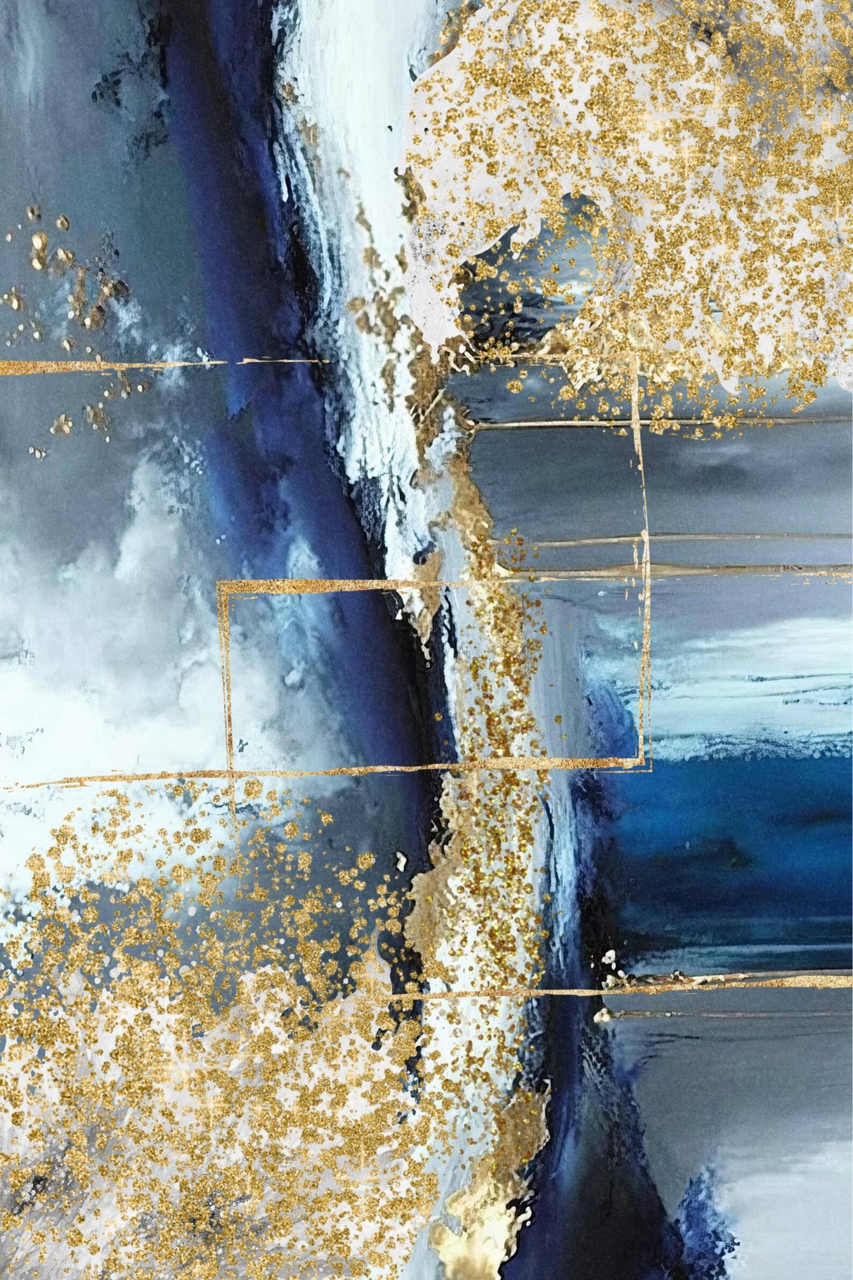 Blue Marble Poster och Canvastavla