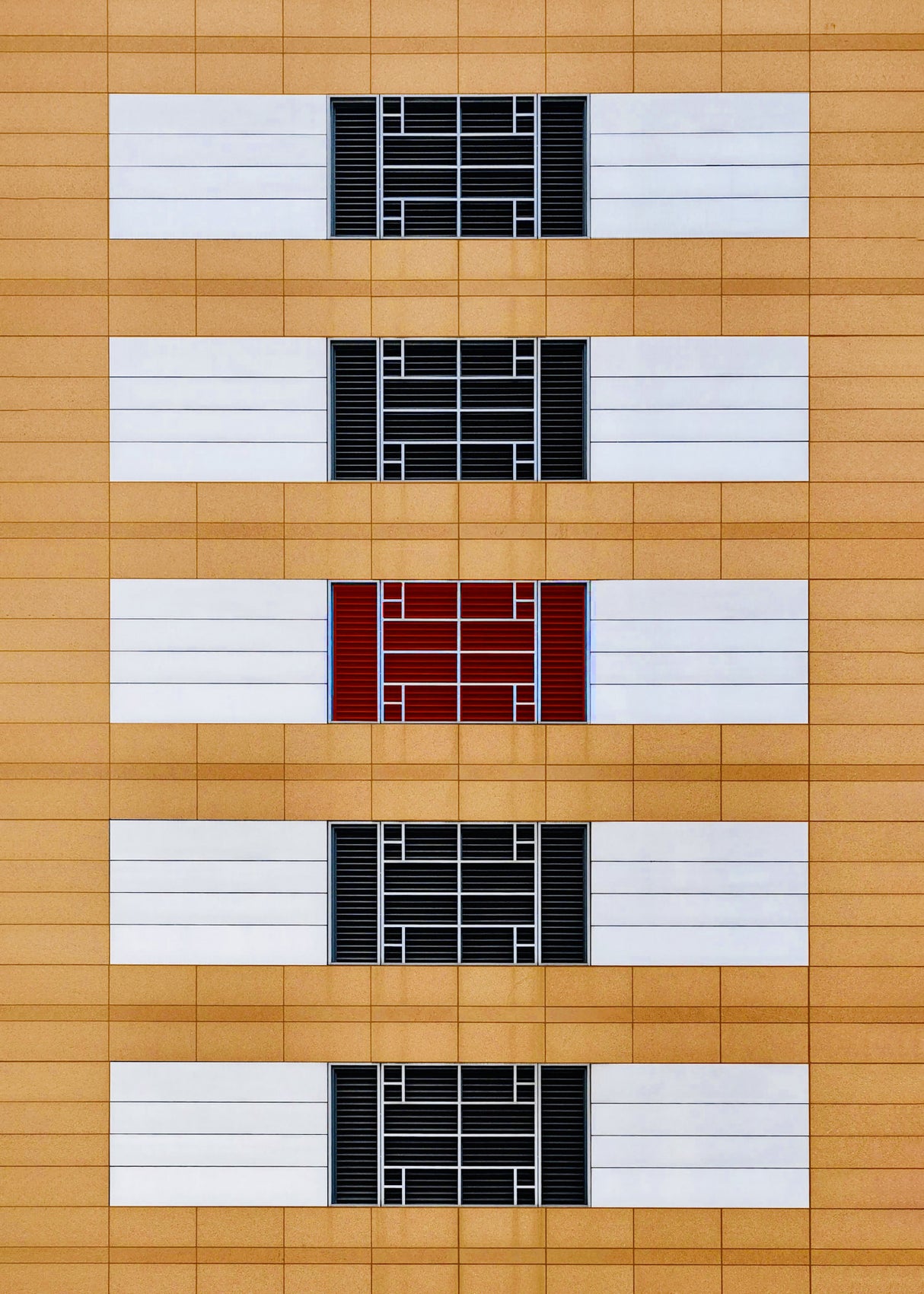 Facade - Downtown San Diego California Poster och Canvastavla