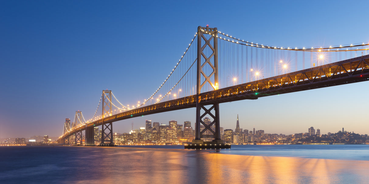 Spectacular San Francisco Poster och Canvastavla