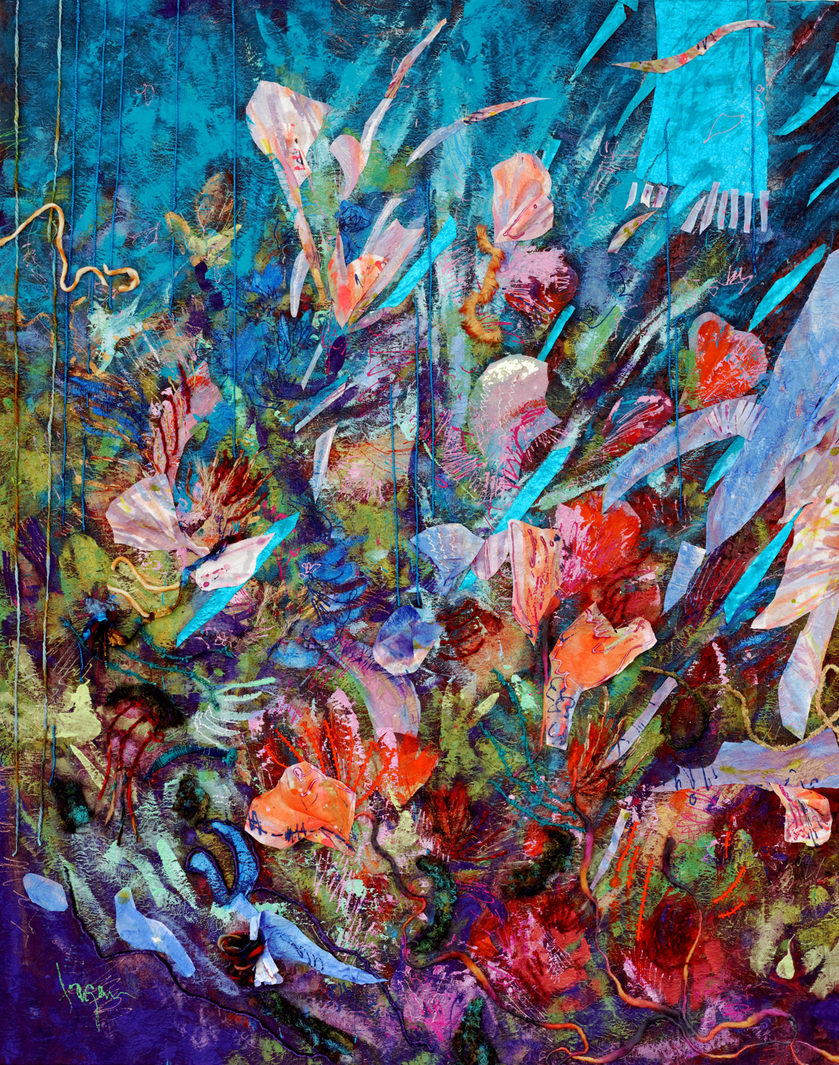 Efflorescence Poster och Canvastavla