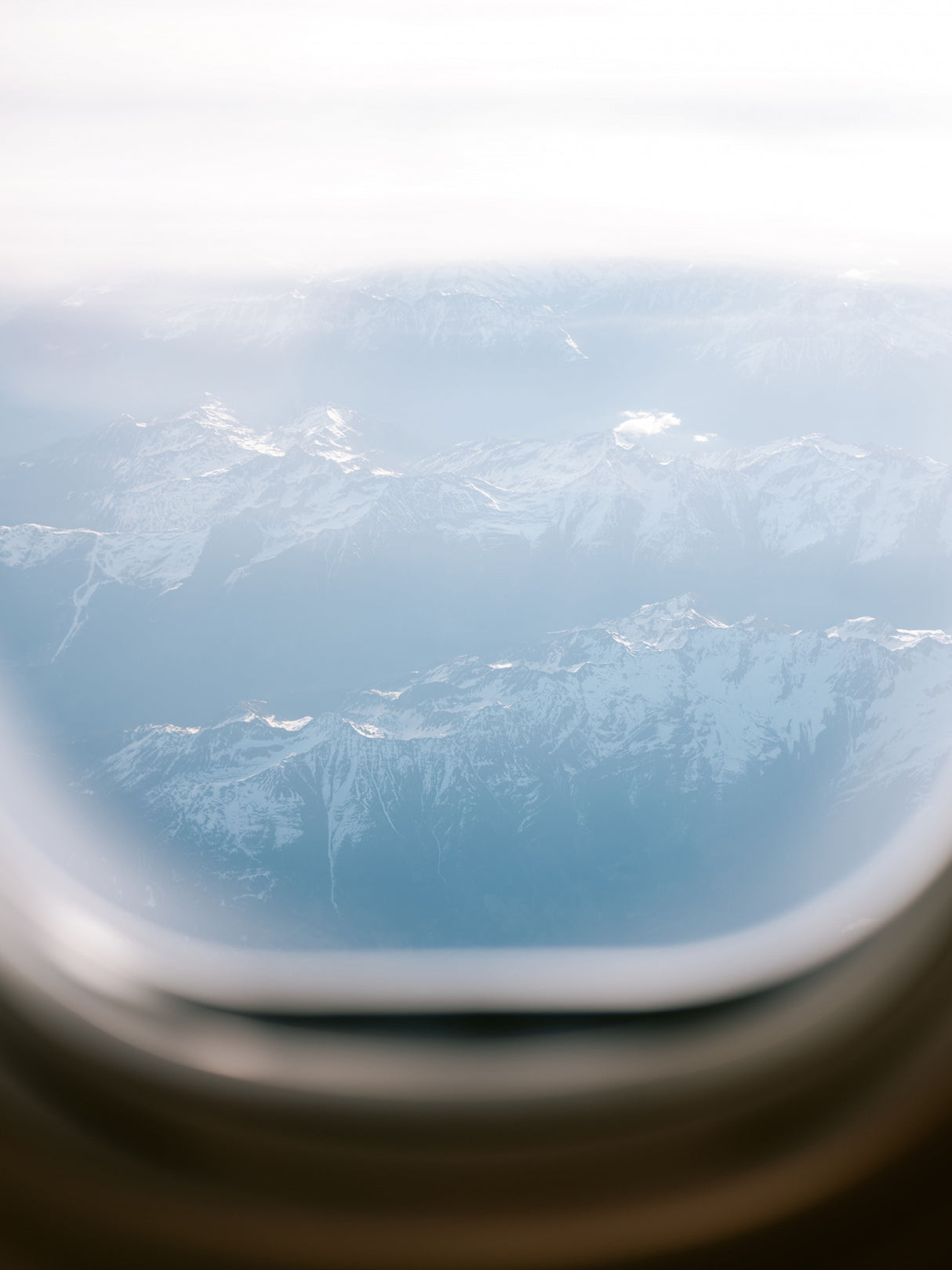 Plane Window View Poster och Canvastavla