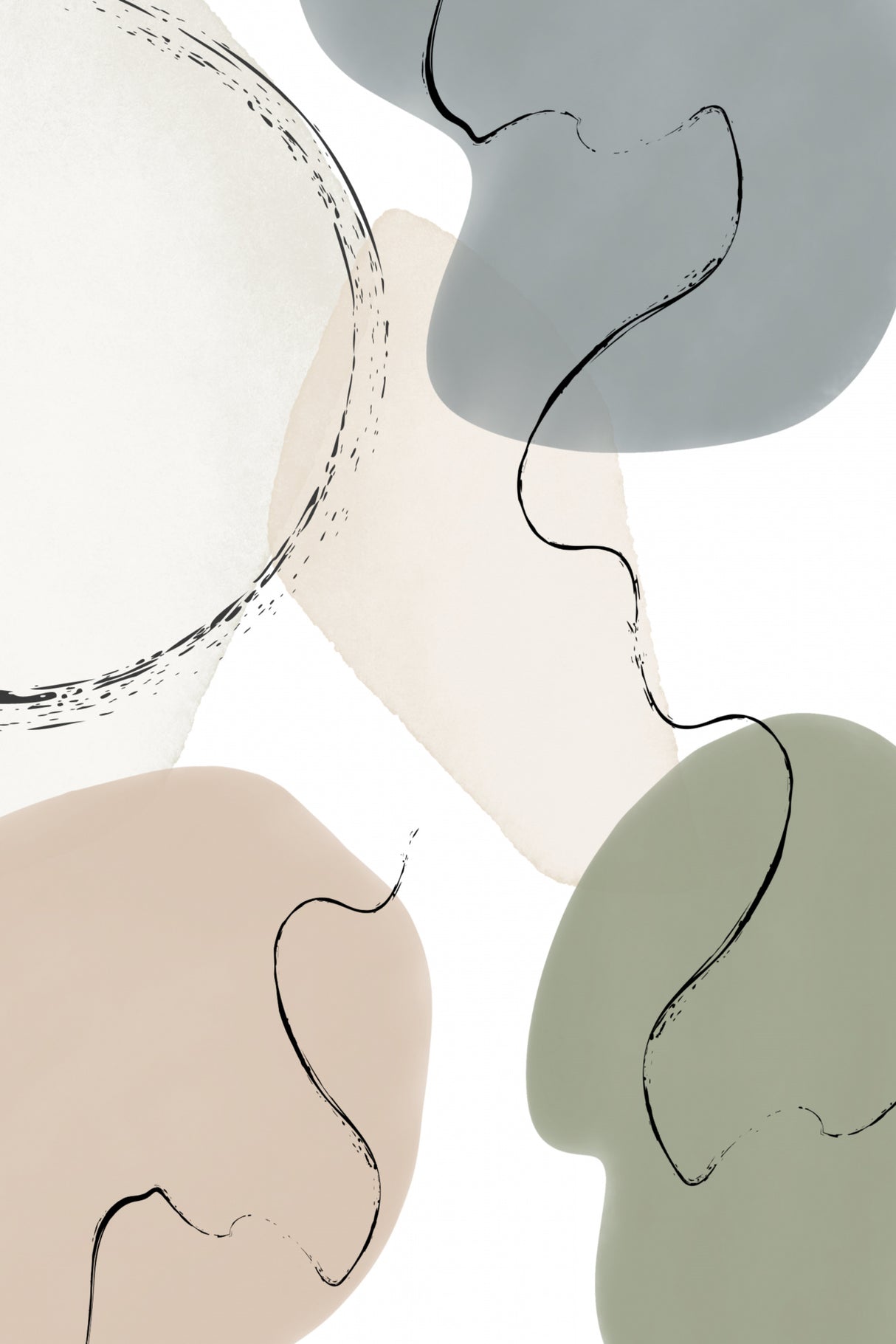 Earth tones 2 Poster och Canvastavla