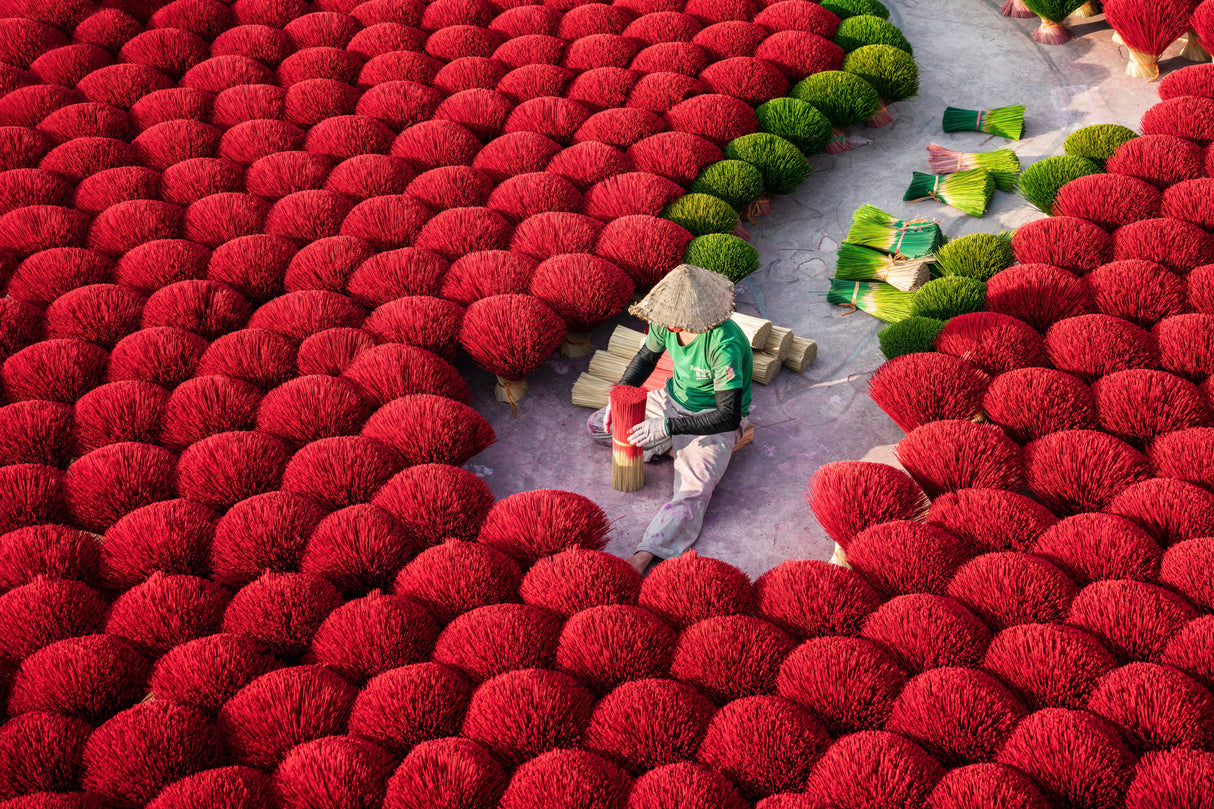 Sea of red Poster och Canvastavla