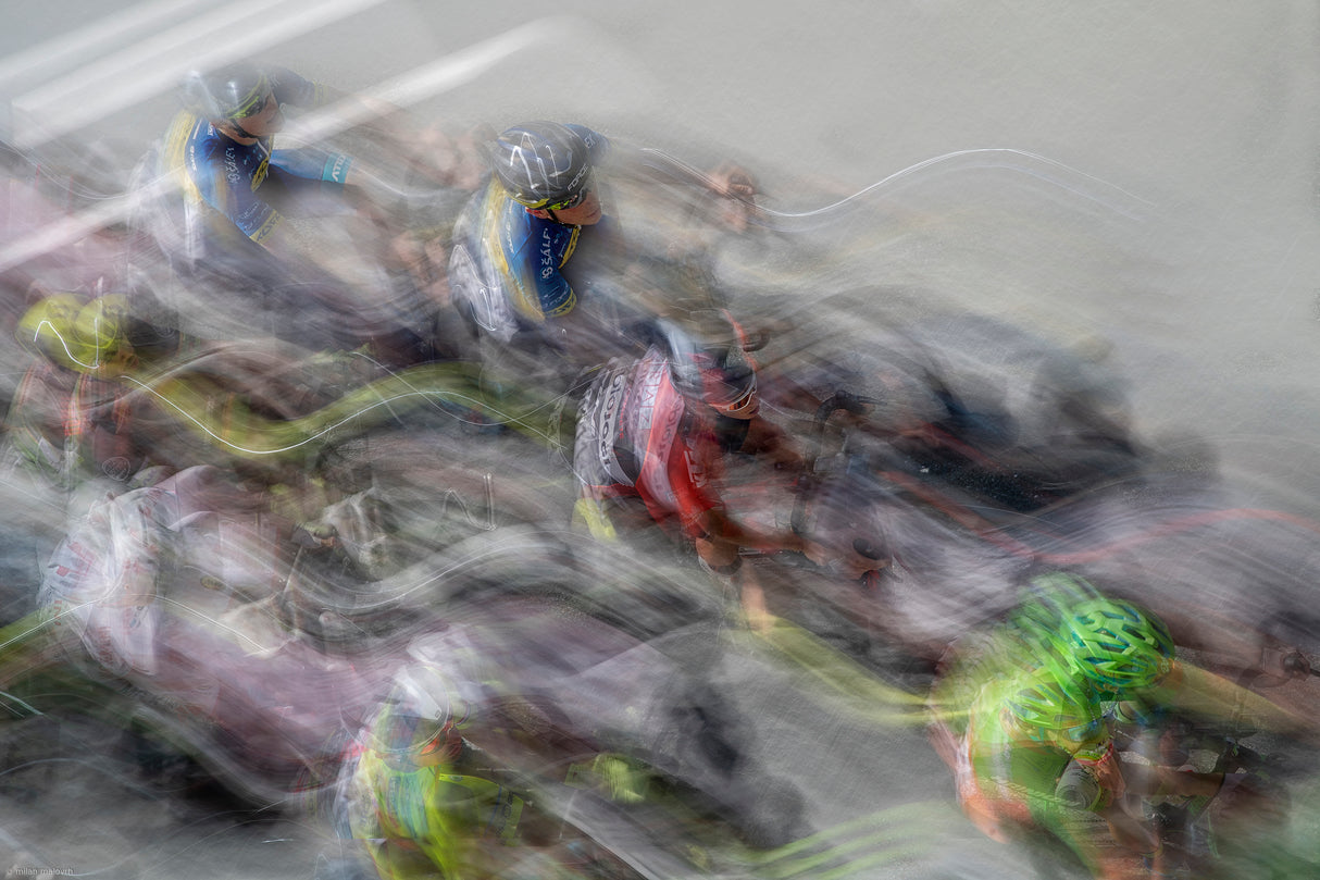 Bike race Poster och Canvastavla