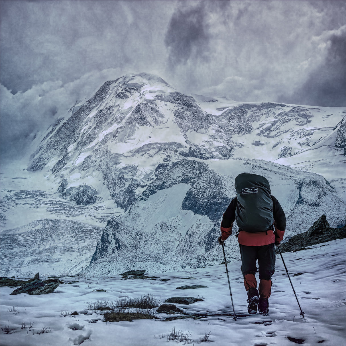 the icy trail Poster och Canvastavla