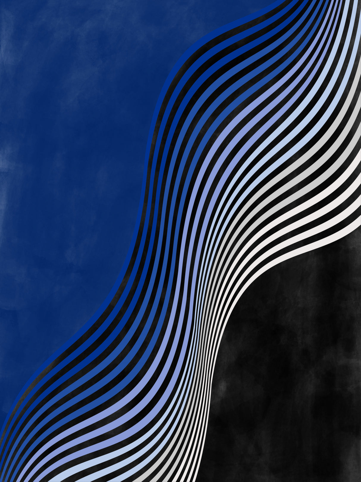 3x4 Aspectratio Indigo38 Poster och Canvastavla