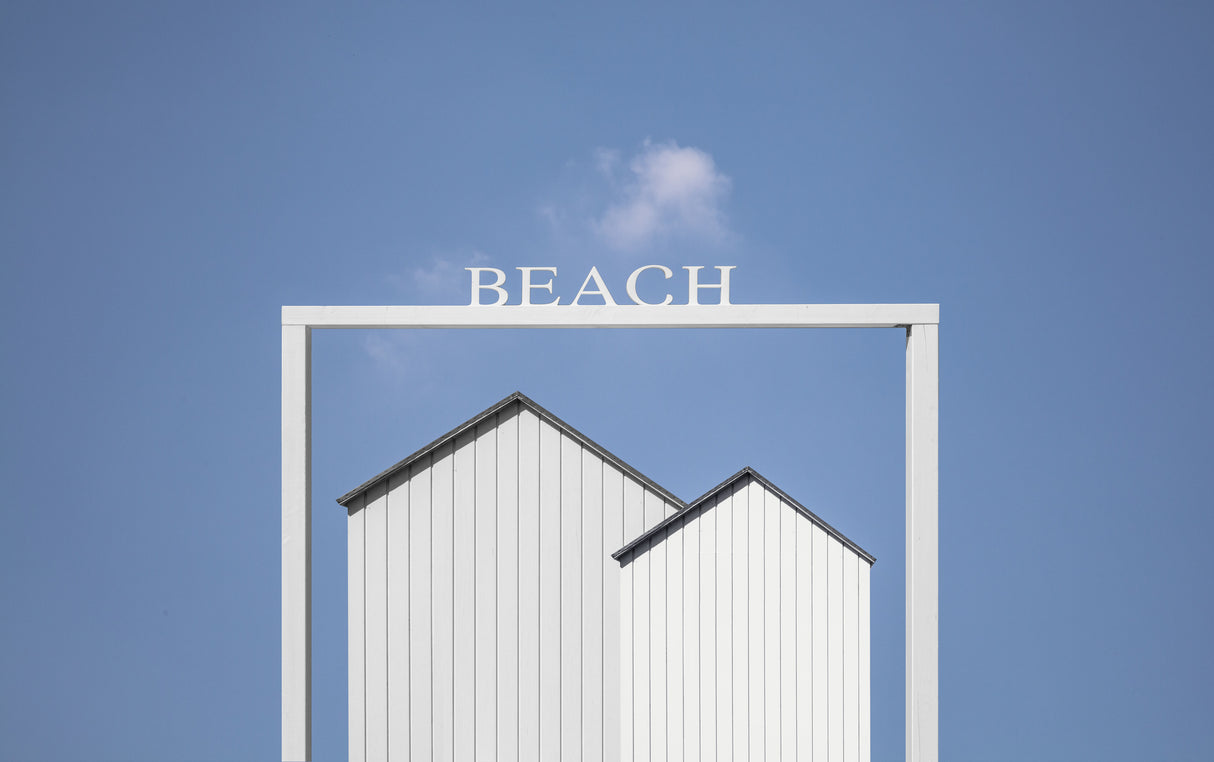 Beach. Poster och Canvastavla