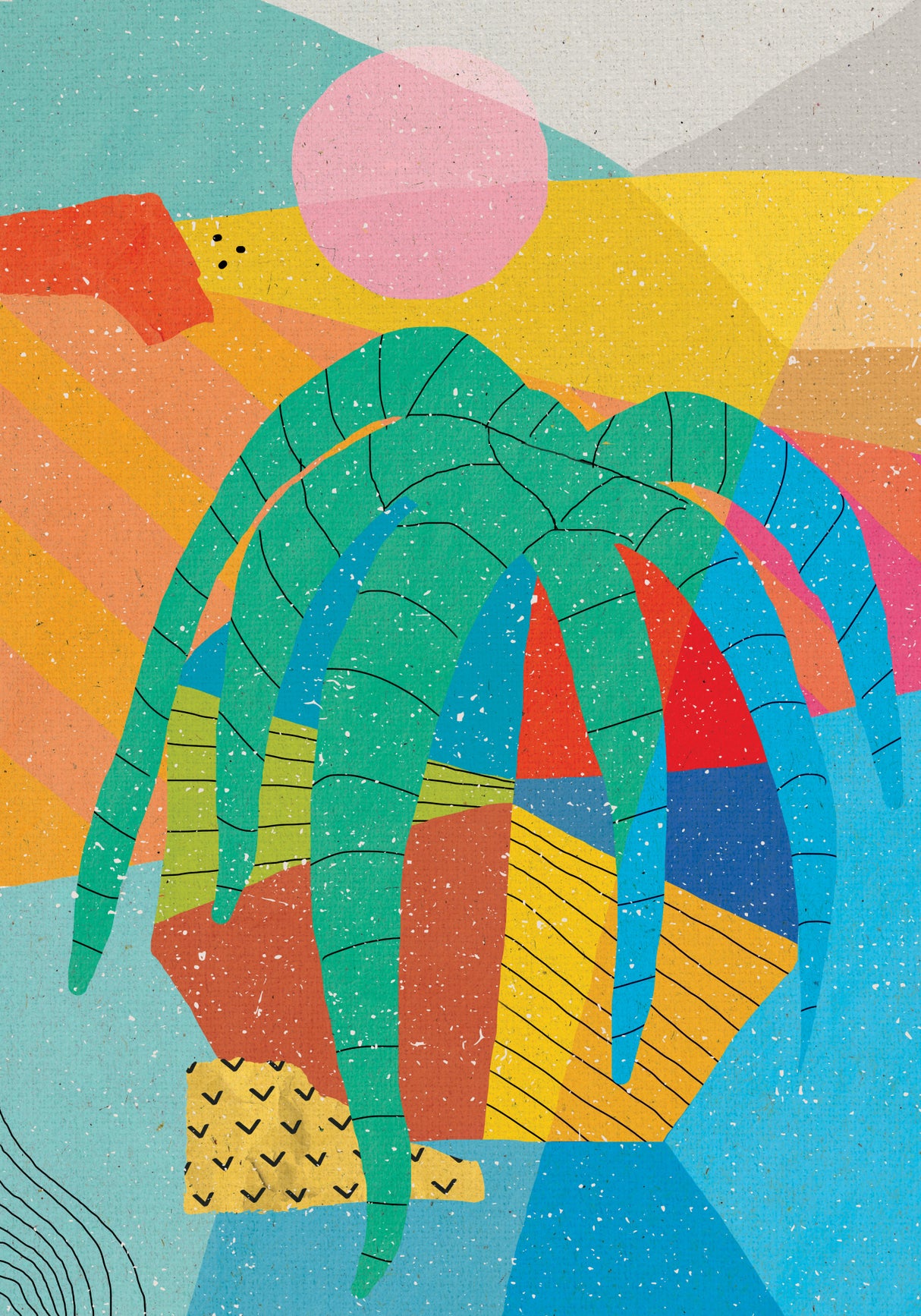 By the Beach Poster och Canvastavla