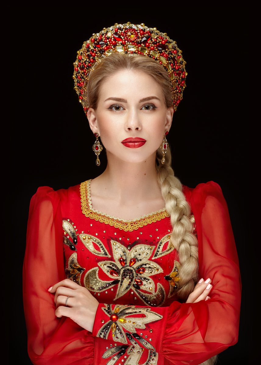 Russian beauty Poster och Canvastavla