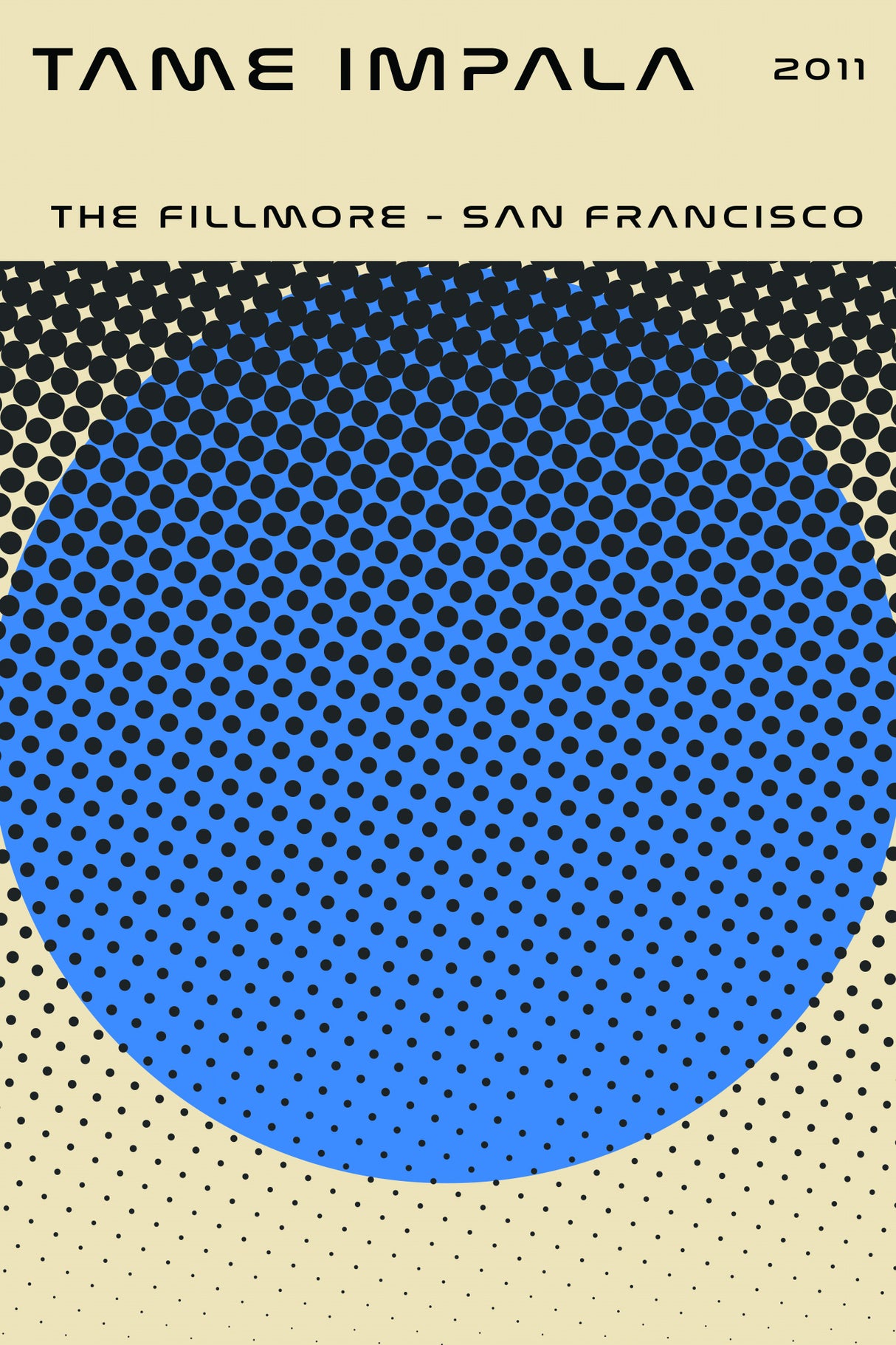 Tame Impala Live In San Francisco Poster och Canvastavla