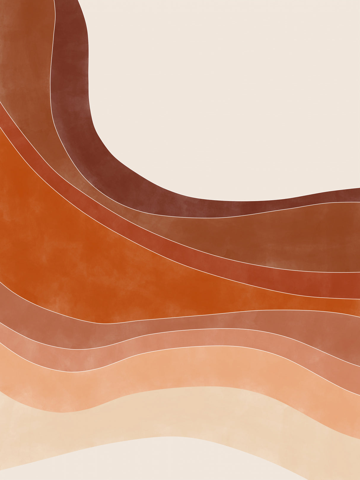 3x4 Aspectratioterracotta35 Poster och Canvastavla