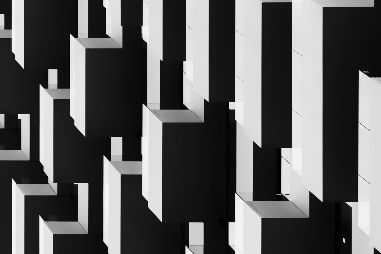 Balcony geometry Poster och Canvastavla