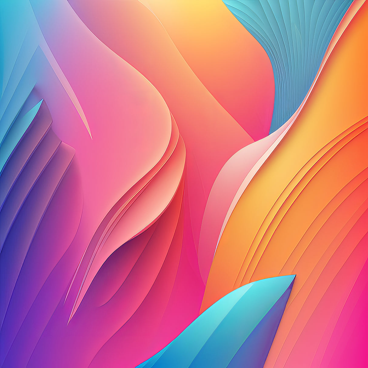 Gradient 2 Poster och Canvastavla