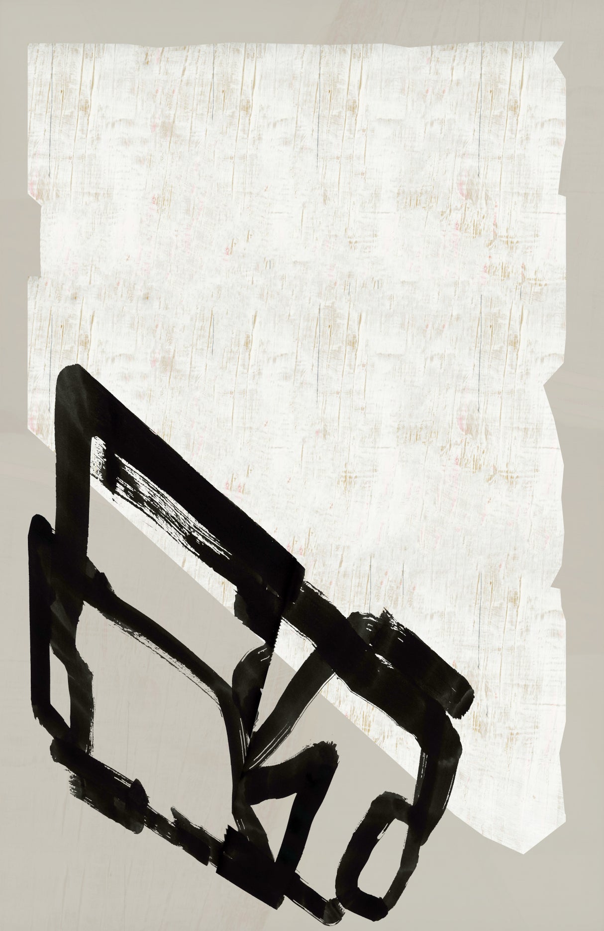 Contemporary Abstract No1 Poster och Canvastavla