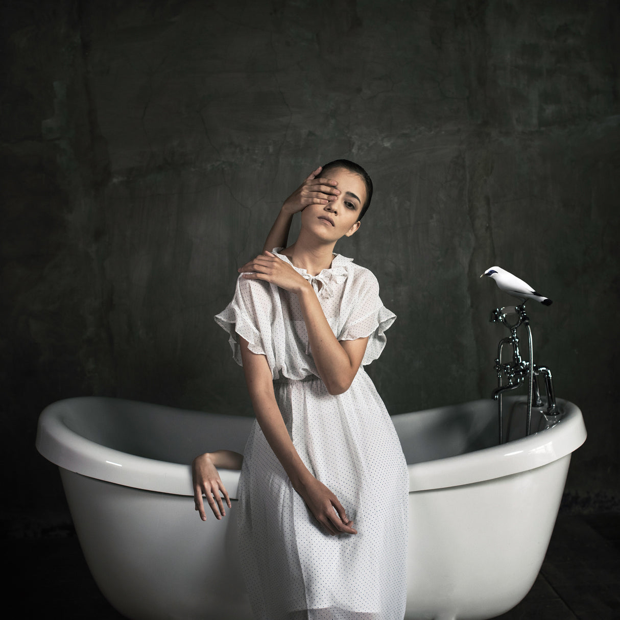 Bathroom Stories III Poster och Canvastavla