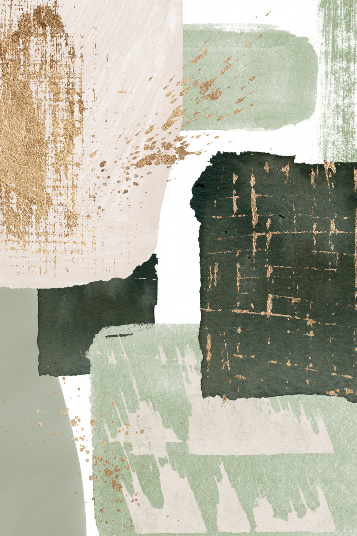 Green of Curiosity-3 Poster och Canvastavla