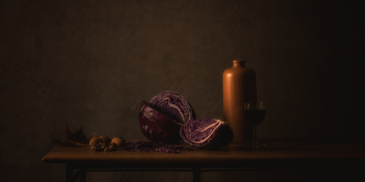 Old Dutch red cabbage Poster och Canvastavla