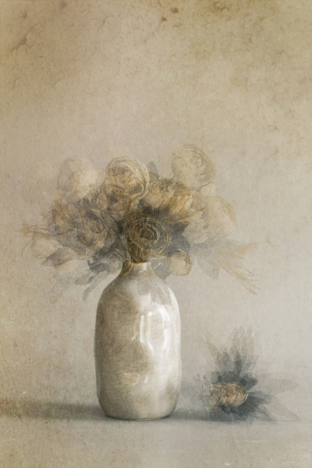 Fallen Leaves Poster och Canvastavla