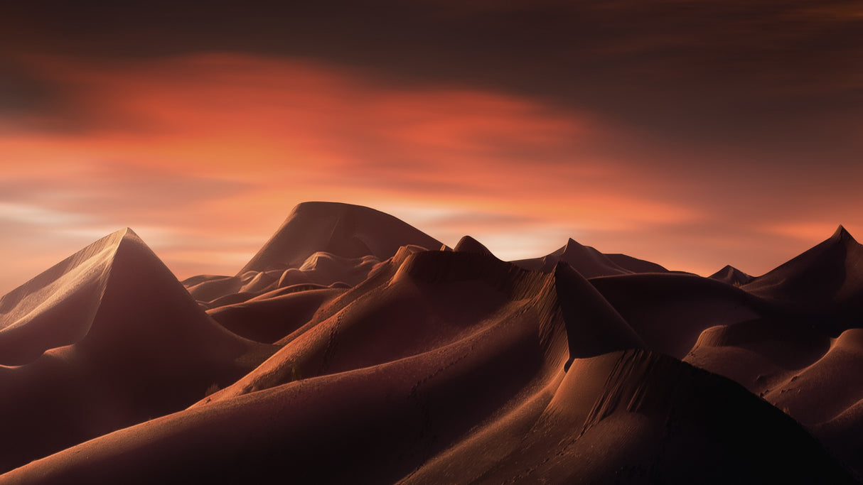 desert Poster och Canvastavla