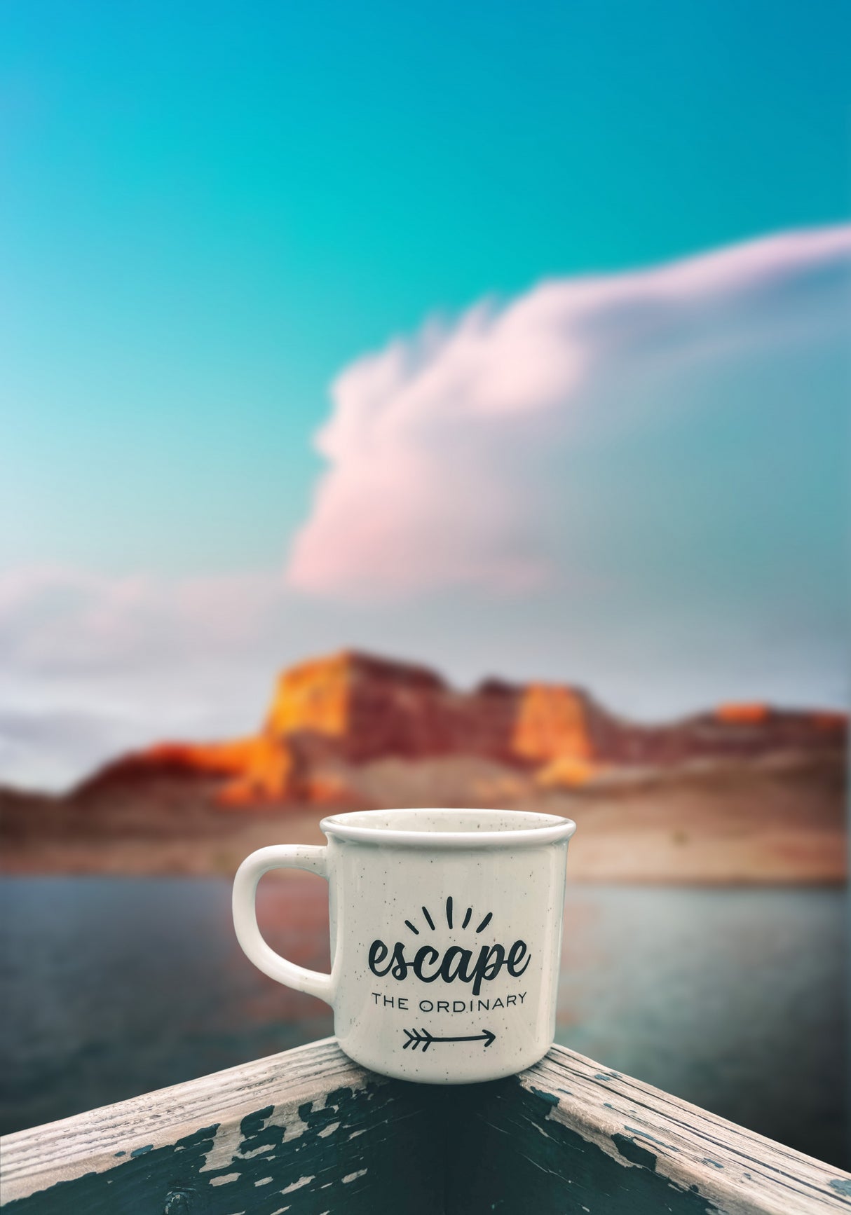 Escape USA Travel Poster och Canvastavla