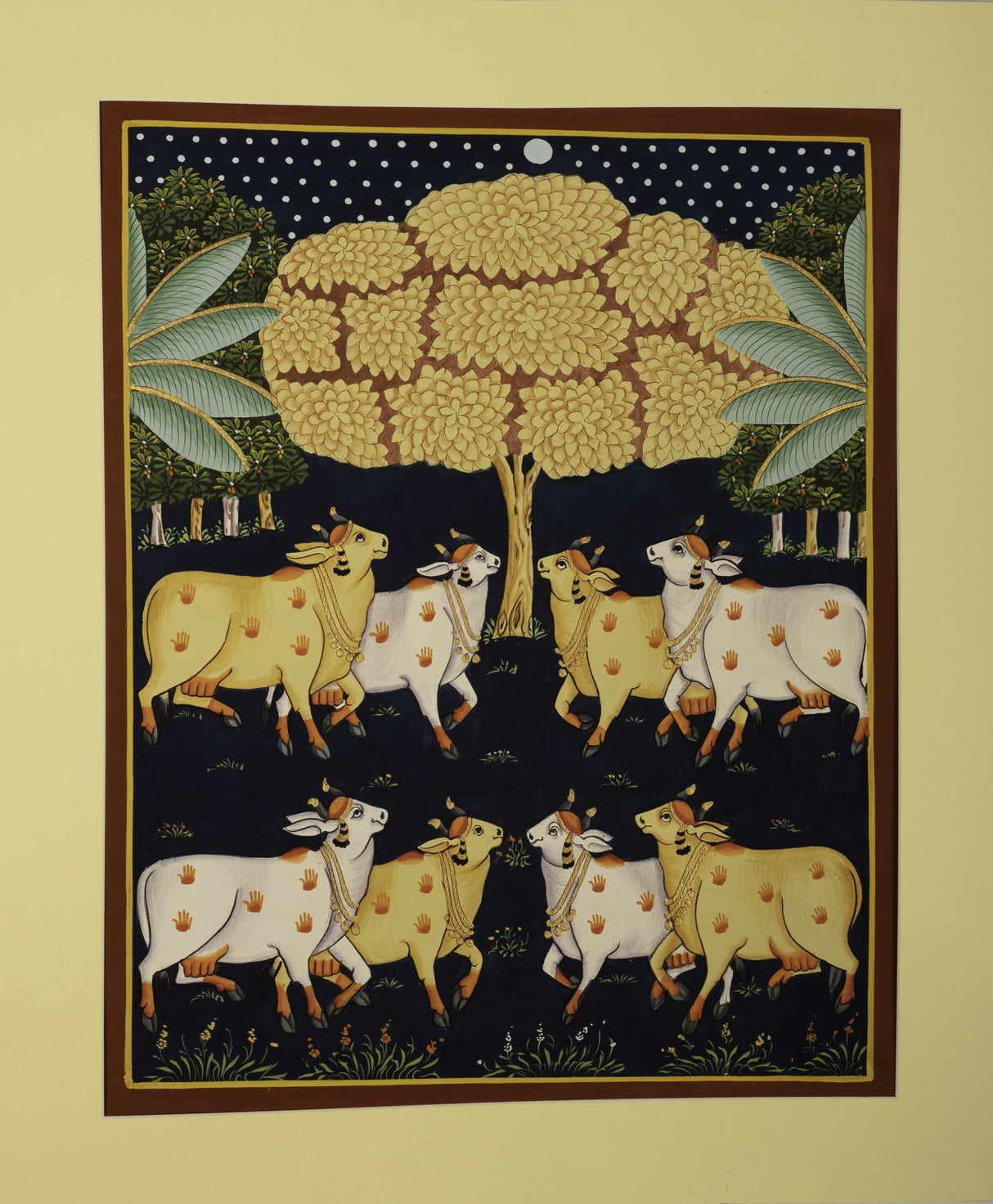 pichwai paintings Poster och Canvastavla