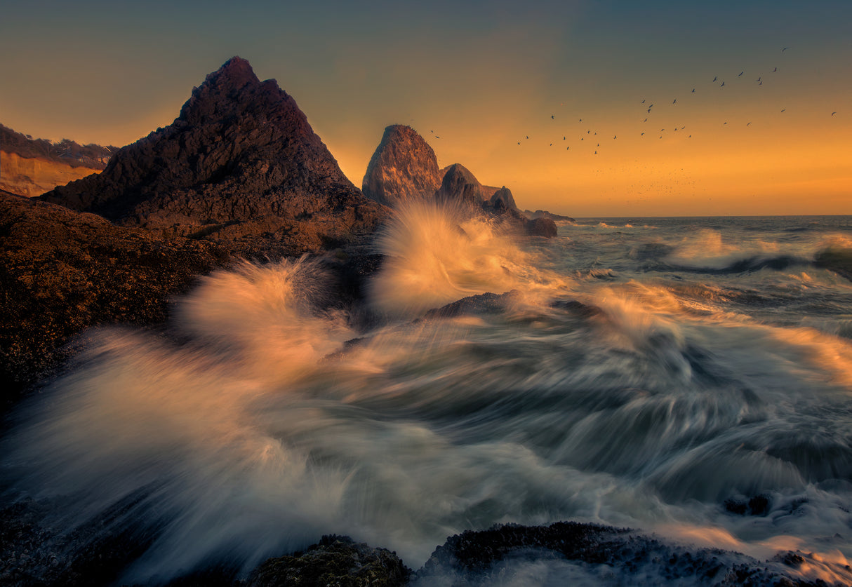 Rhythm of the waves Poster och Canvastavla