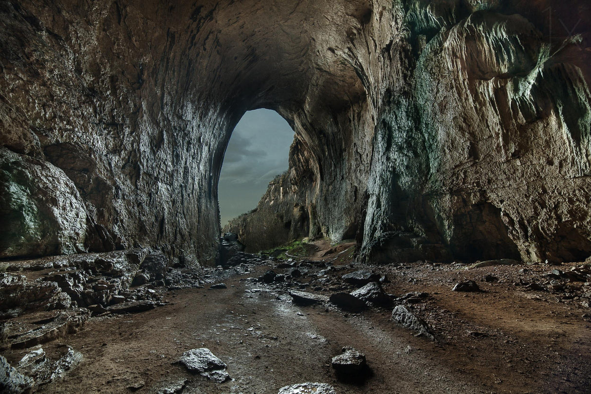 "Prohodna" Cave, Bulgaria Poster och Canvastavla
