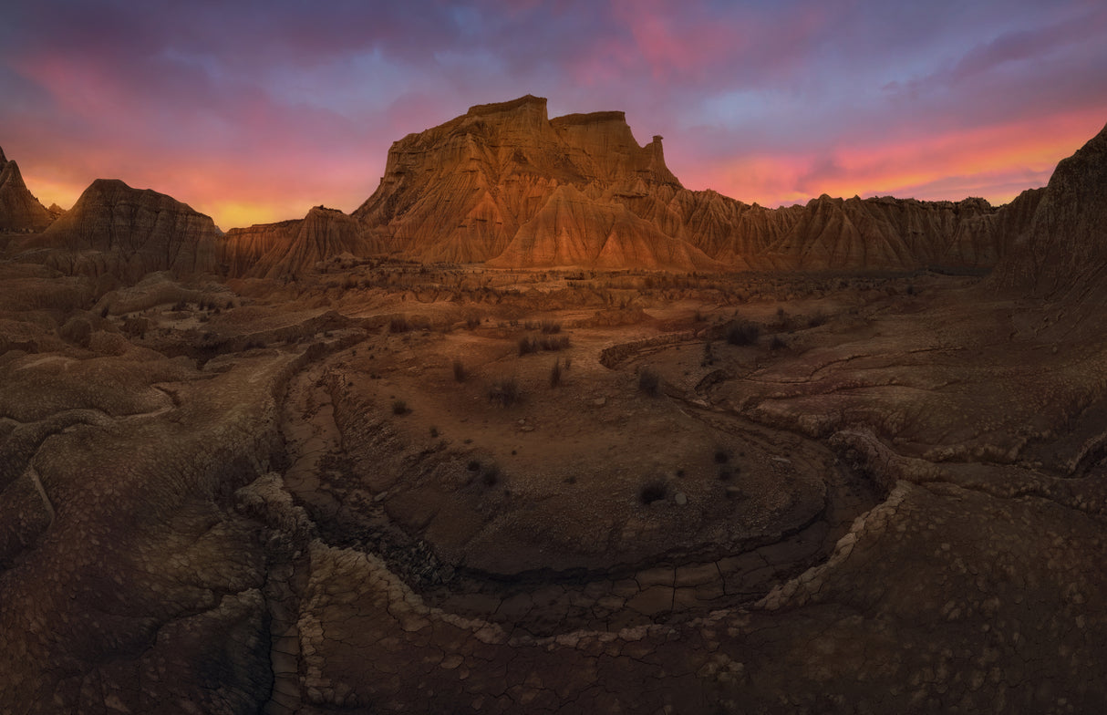 Badlands Poster och Canvastavla