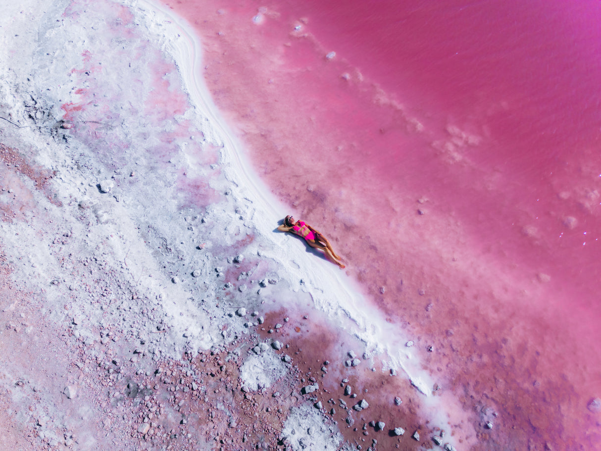 pink salt Poster och Canvastavla