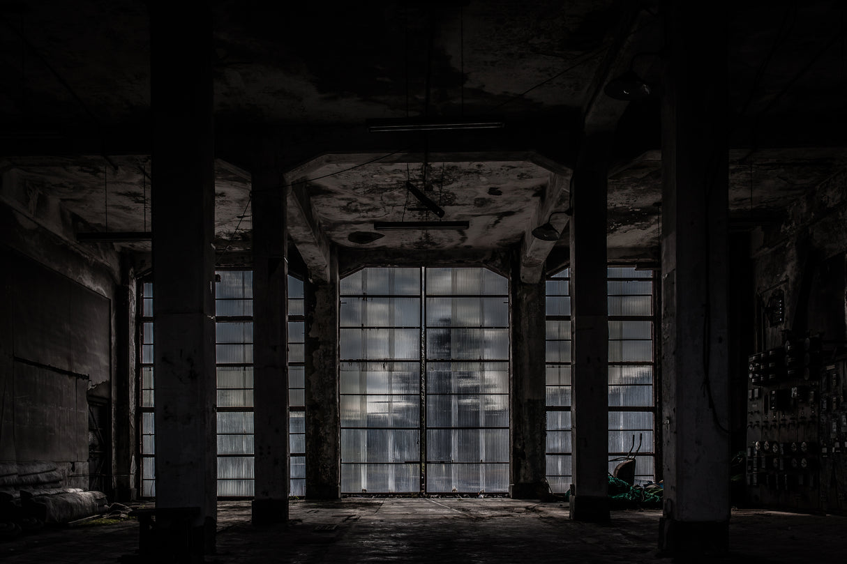 Shimizusawa Thermal power plant Poster och Canvastavla