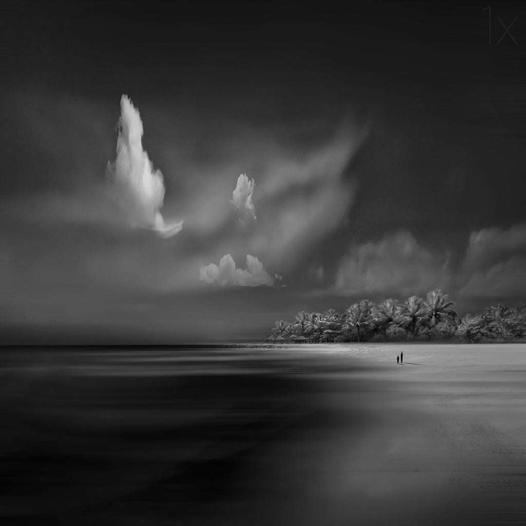 Sea Shore View Poster och Canvastavla